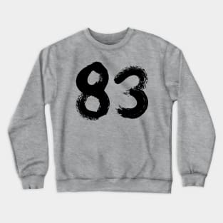 Number 83 Crewneck Sweatshirt